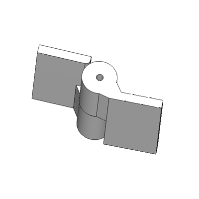 2875RH-304 Half Mortise